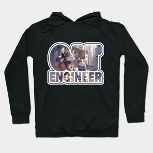 Cat Engineer Hoodie